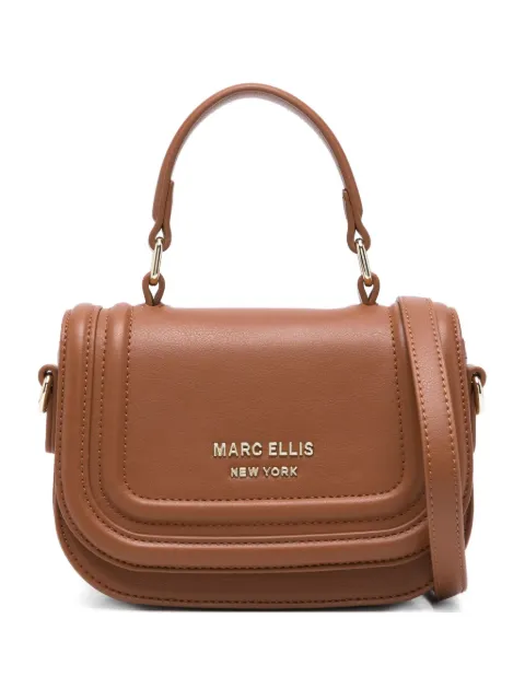 Marc Ellis top-handle logo-lettering shoulder bag