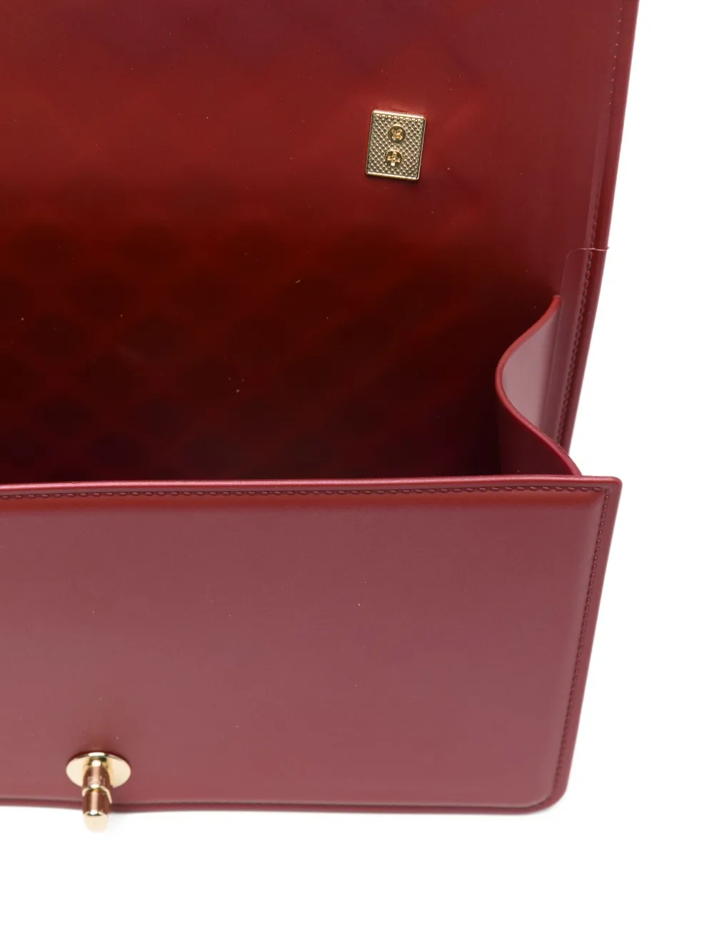 Marc Ellis Square Tote Bag In Red