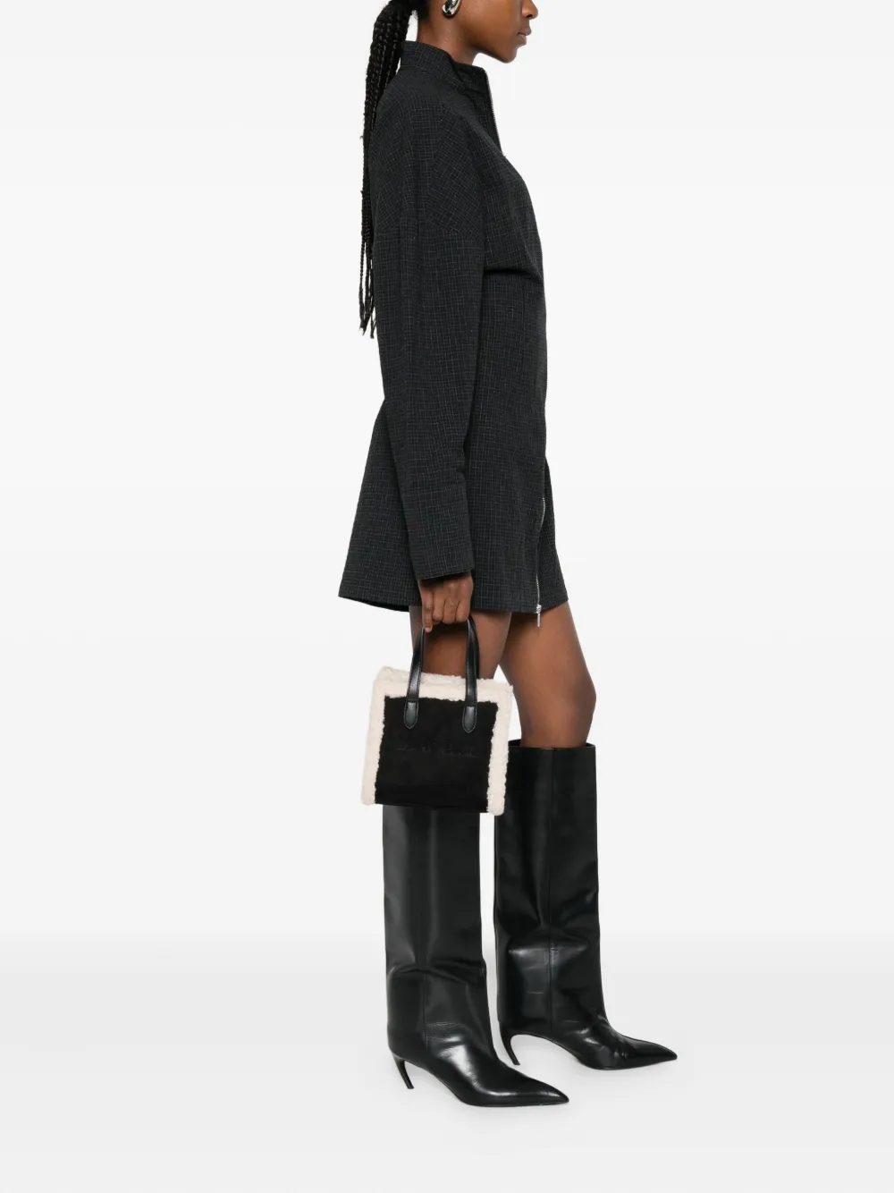 Marc Ellis Bolsa com acabamento de pelos | Image 2