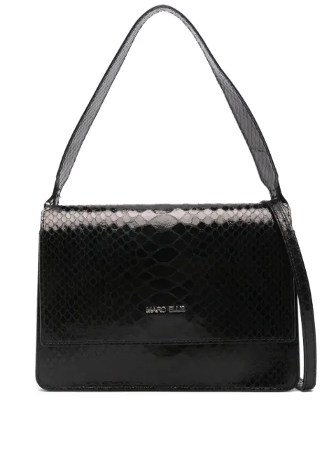 Marc Ellis embossed-effect shoulder bag