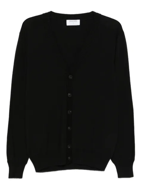 Gran Sasso button-up V-neck cardigan
