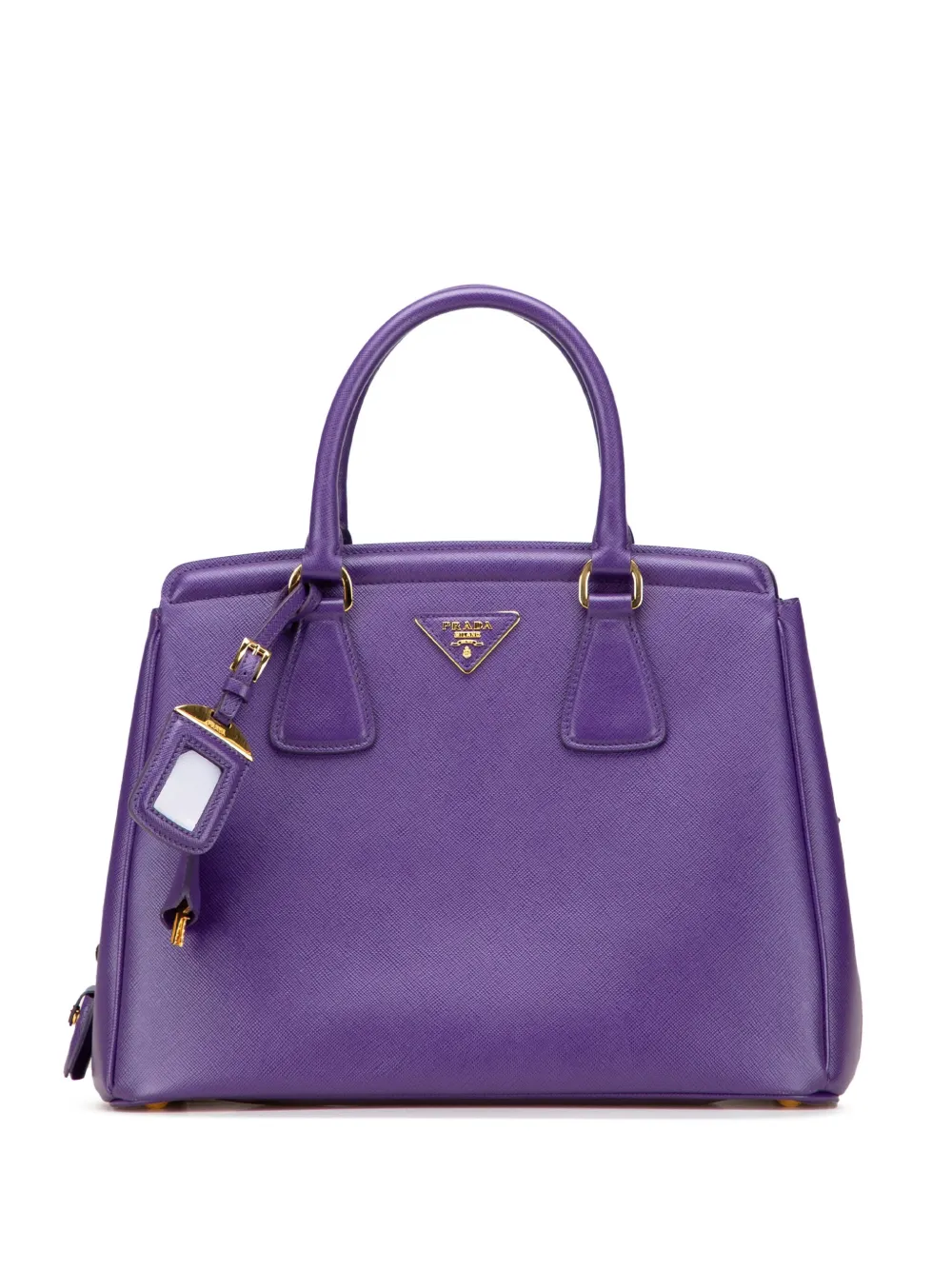 Prada Pre-Owned 2013-2025 Saffiano Lux Parabole tote bag | Purple | Image 1