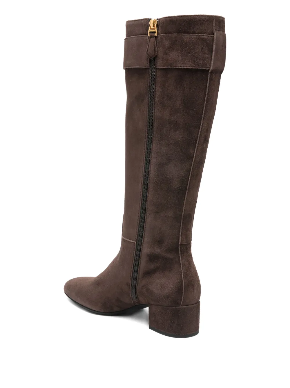 Bally Buckled Boots In Brown