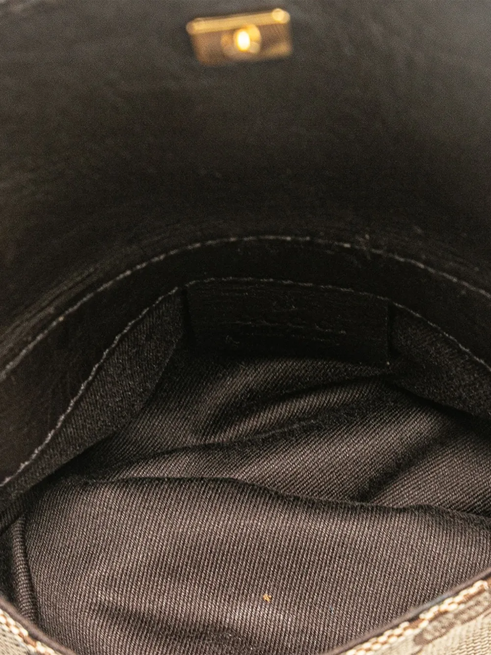 Pre-owned Gucci 2000-2015 Gg Canvas Belt Bag In Brown