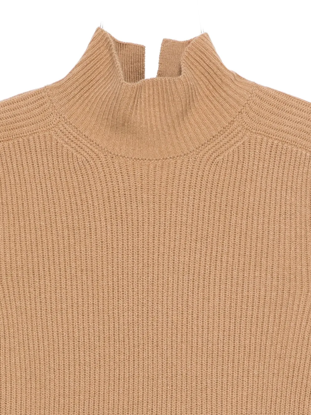 DONDUP Ribgebreide maxi-jurk Bruin