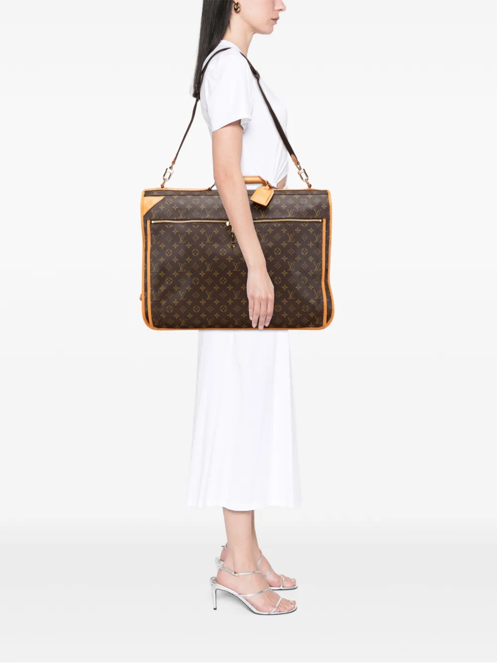 Louis Vuitton Pre-Owned 1997 Monogram Portable Cabin Garment Bag travel bag | Pre-Owned | Image 2