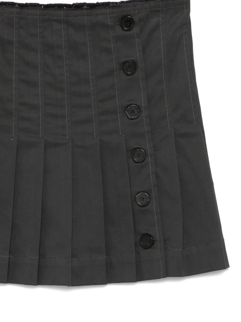 Semicouture Pleated Skirt In Black