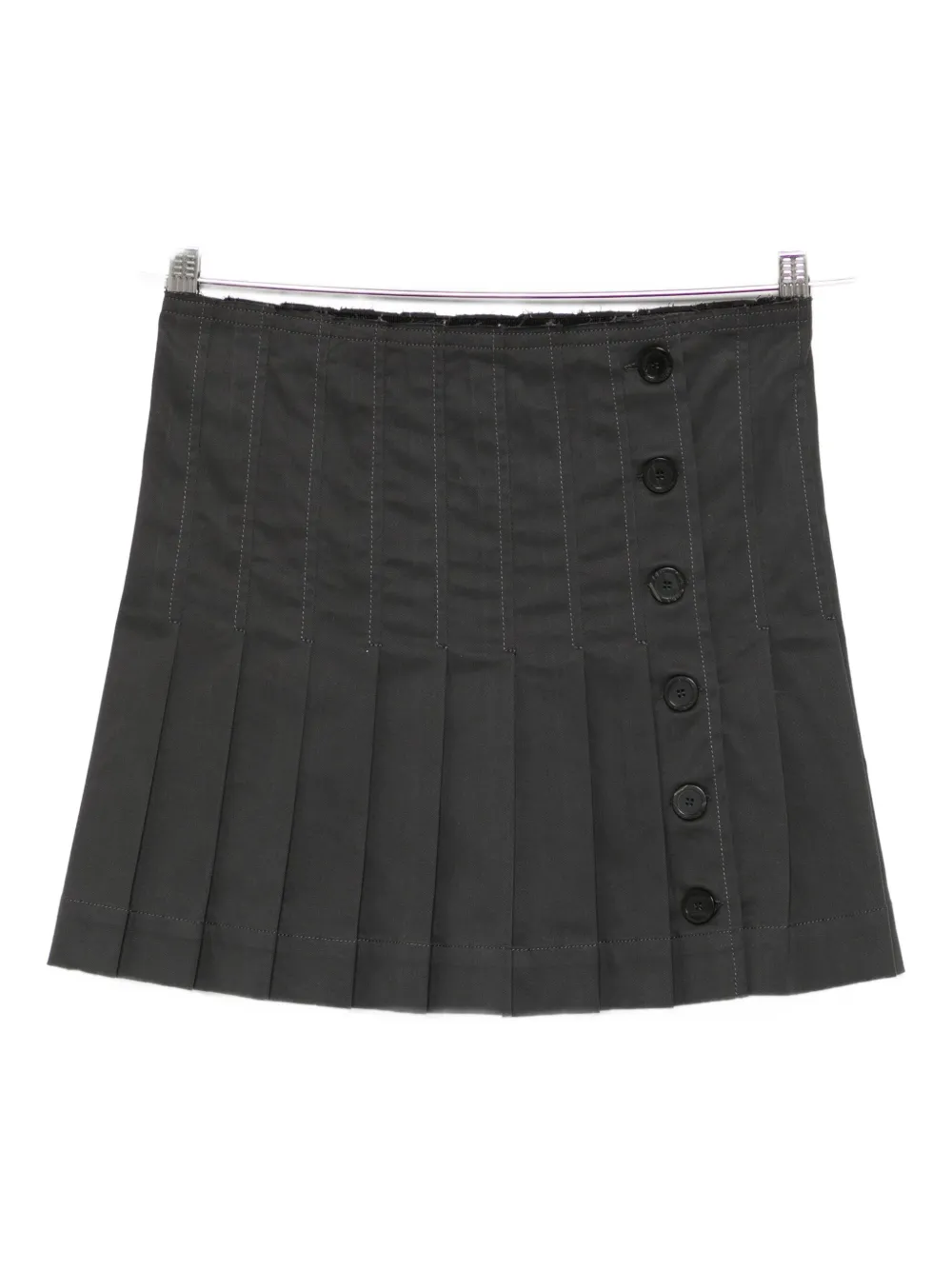Semicouture Pleated Skirt In Black