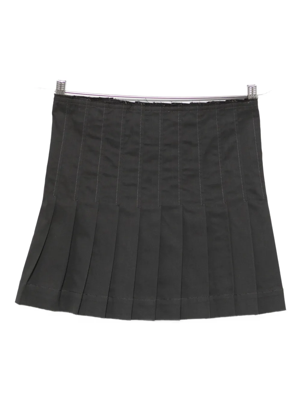 Semicouture Pleated Skirt In Black