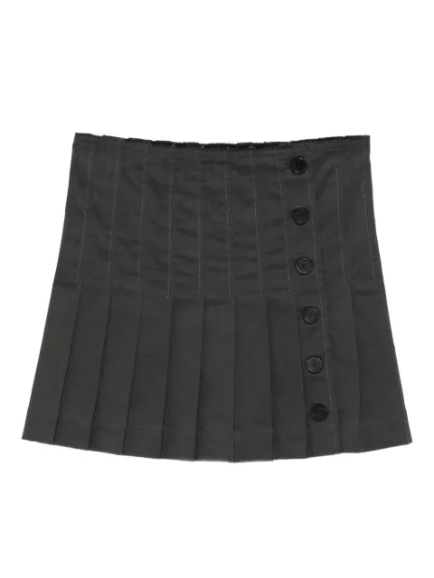 Semicouture falda con pliegues