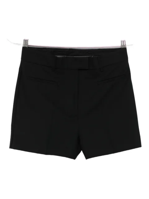 Semicouture pressed-crease tailored shorts