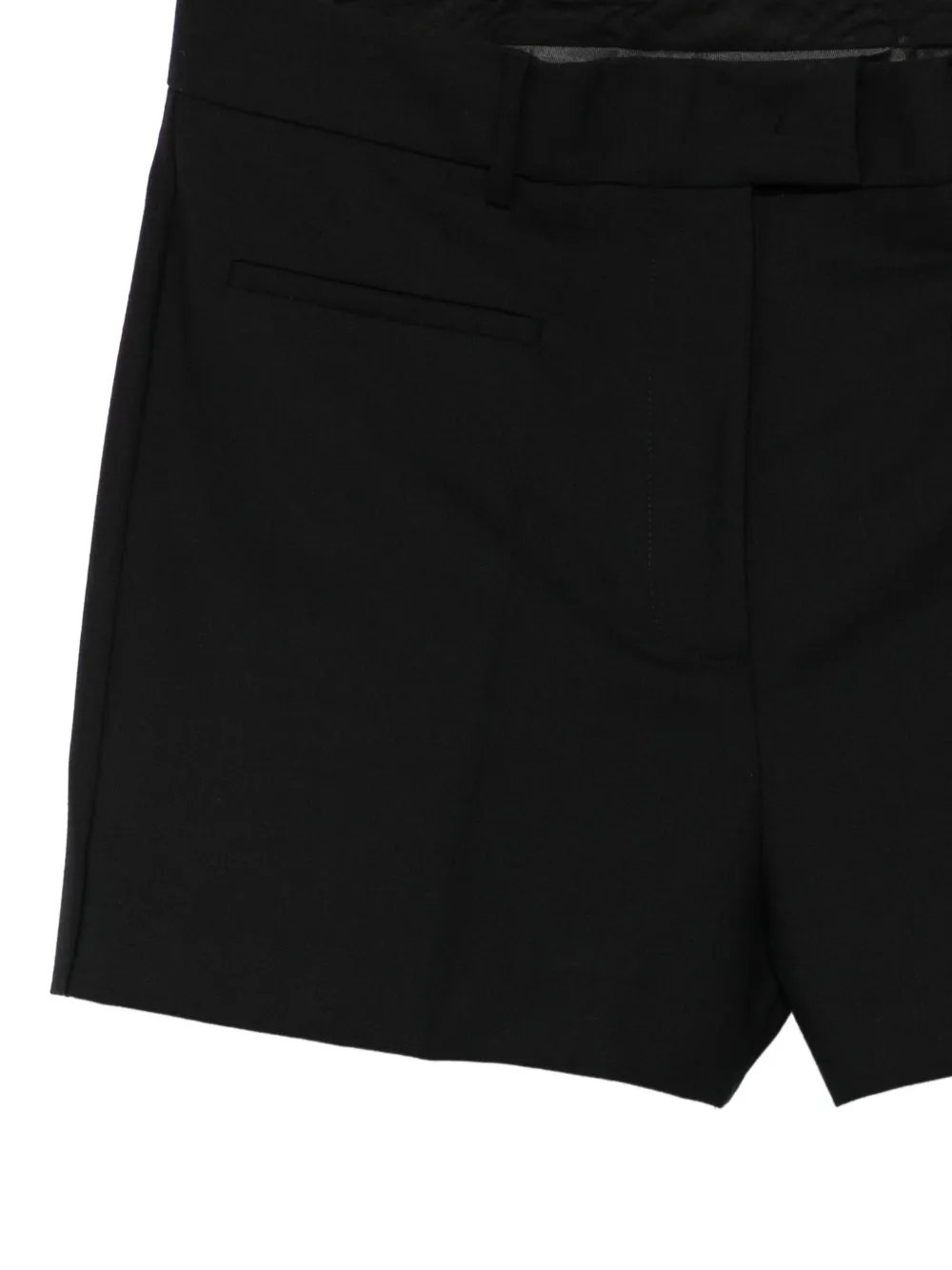 Semicouture Geplooide shorts Zwart