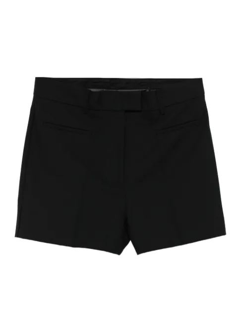 Semicouture pressed-crease tailored shorts