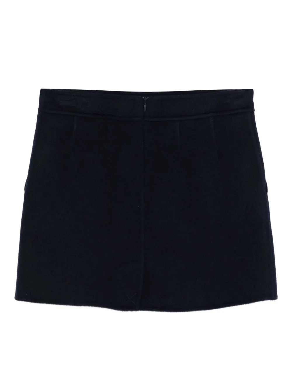 Semicouture Straight mini-rok - Zwart