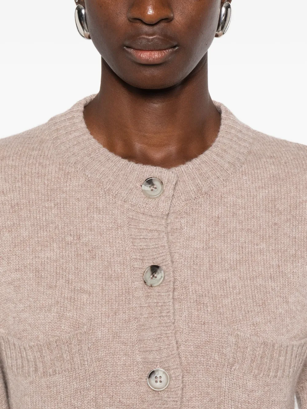 absolut cashmere Kasjmier vest Beige