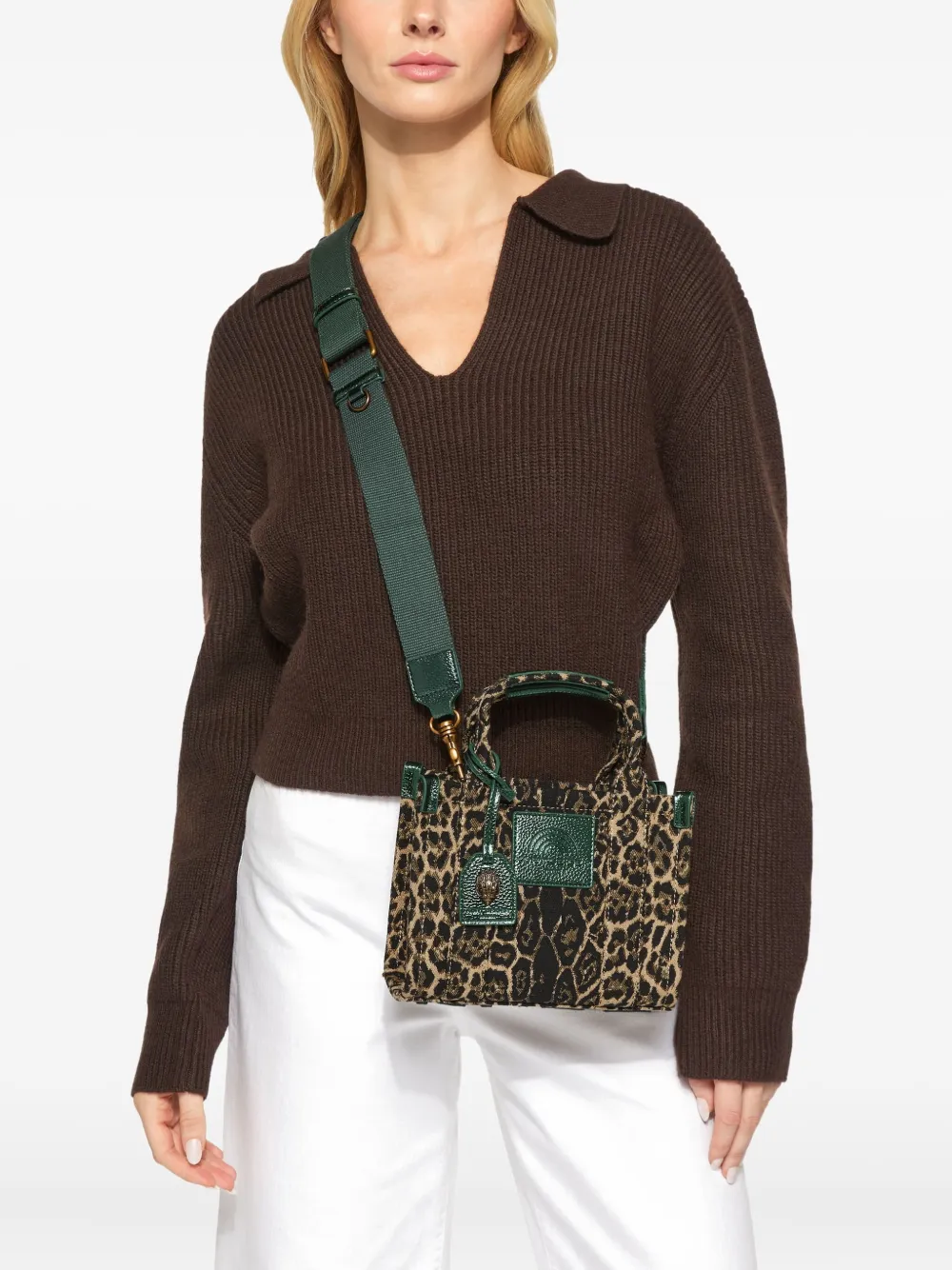 Kurt Geiger Mini Southbank Tote Bag In Brown
