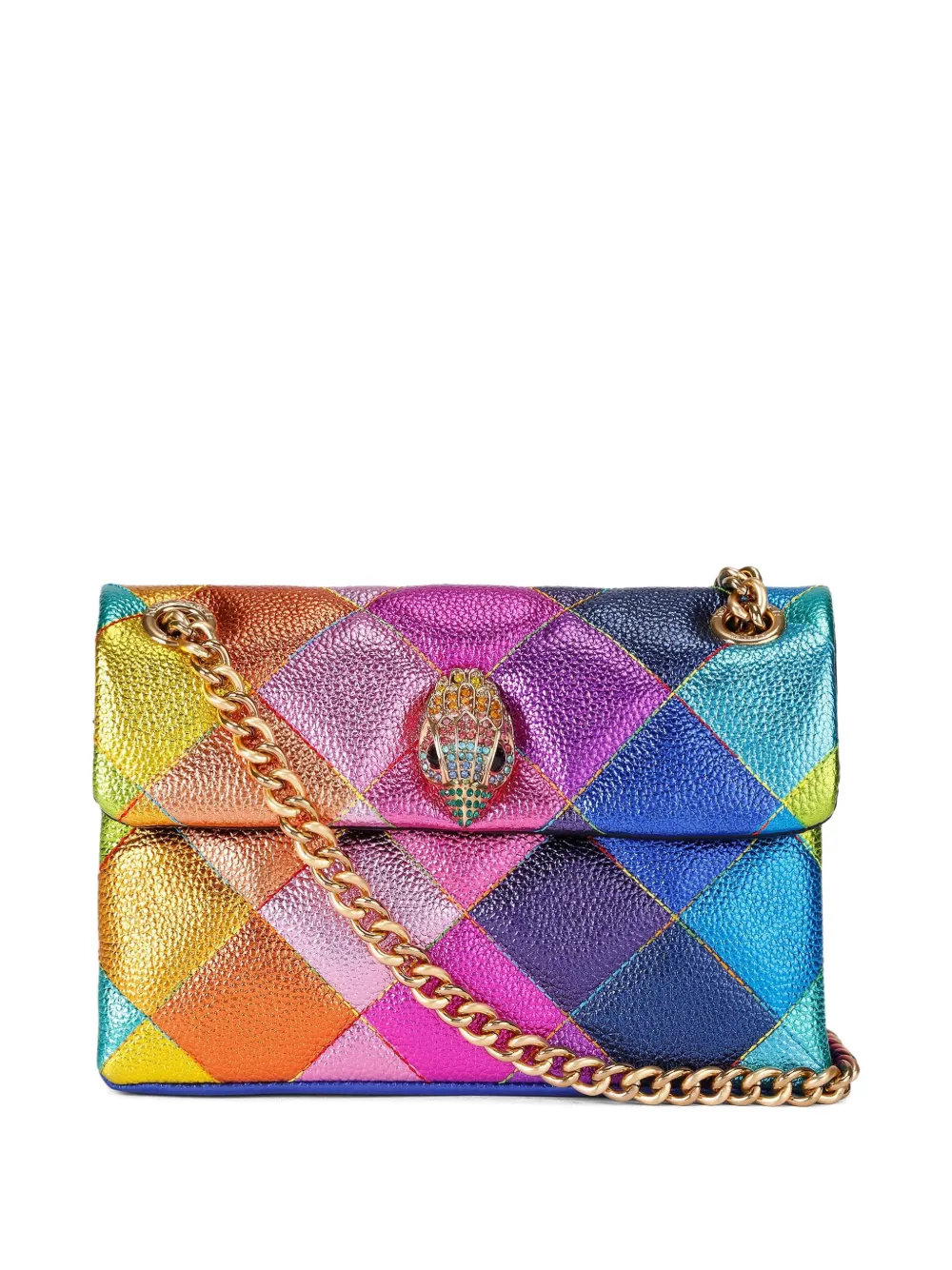 Kurt Geiger London mini Kensington clutch bag - ピンク Kurt Geiger London mini Kensington clutch bag - ピンク