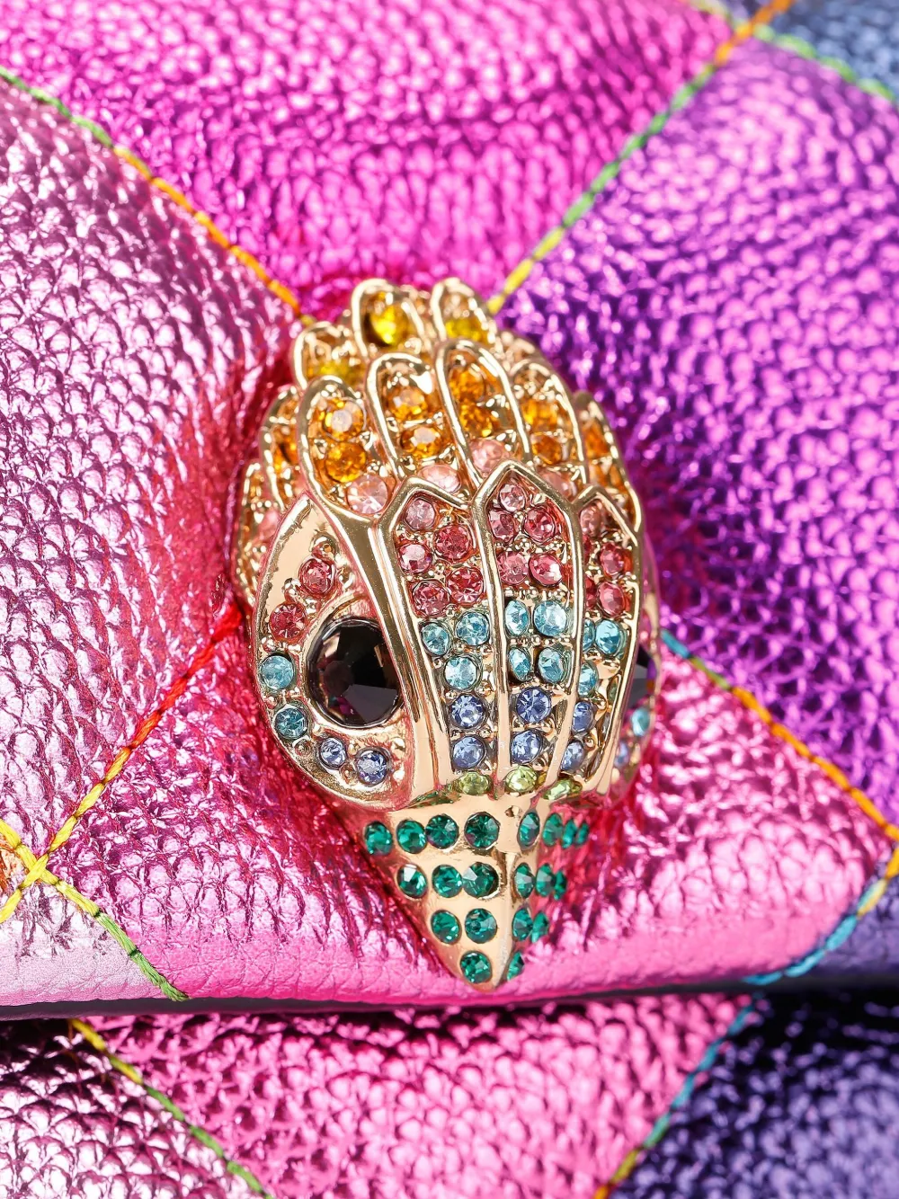 Kurt Geiger London Kensington mini-clutch Roze