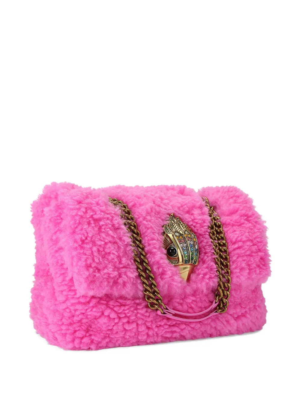 Kurt Geiger London Kensington fur tote bag - Roze