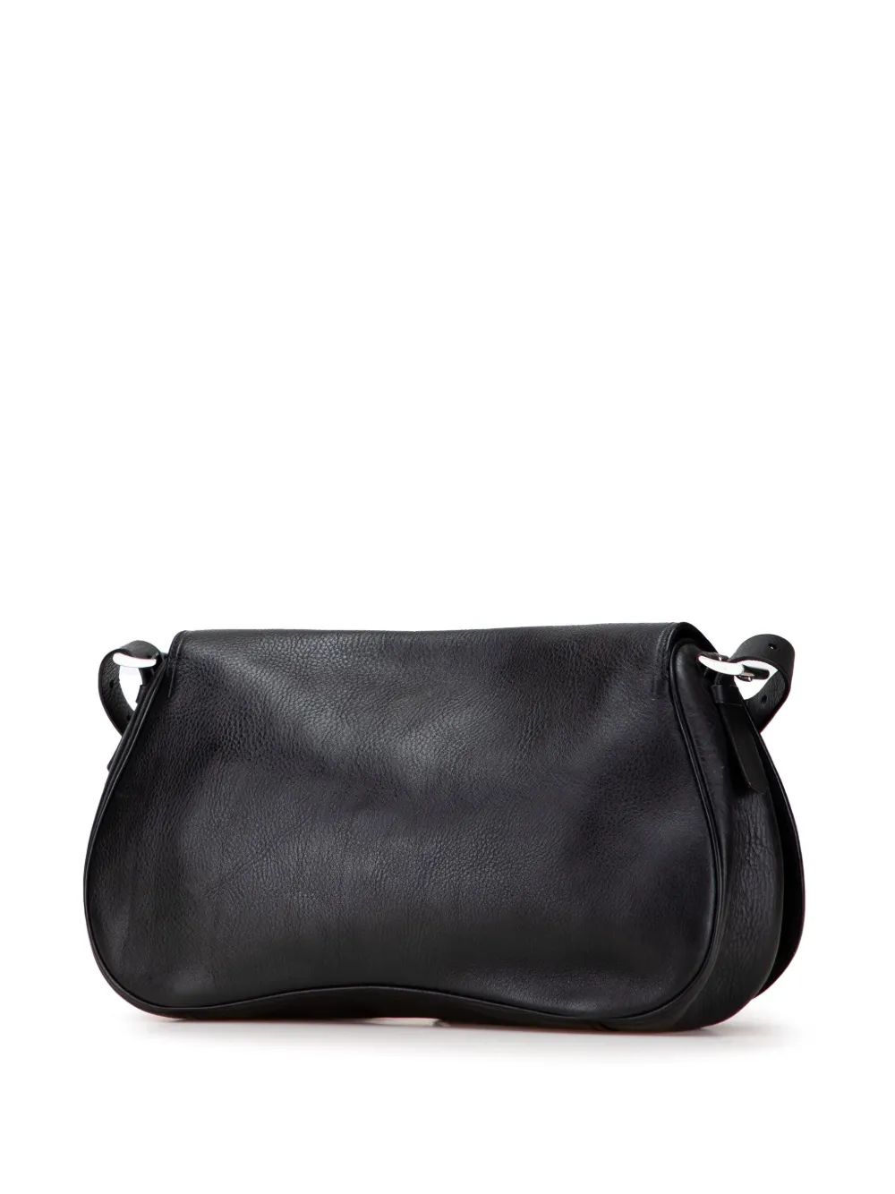 Pre-owned Prada 2010-2025 Vachetta Old Crossbody Bag In Black