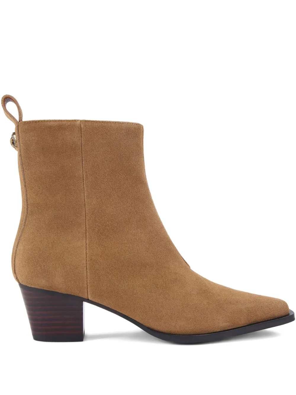Kurt Geiger London 40mm Mini Eagle ankle boots Bruin