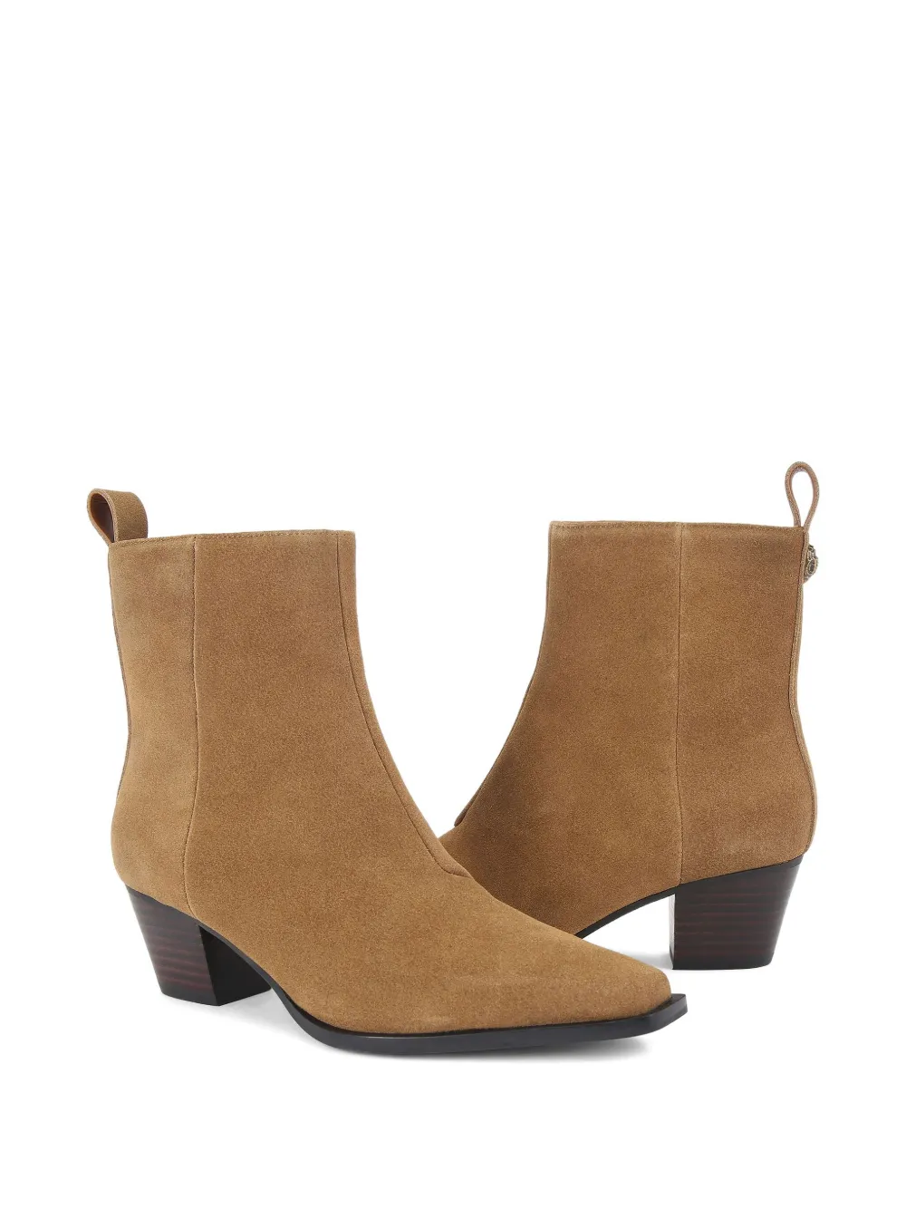 Kurt Geiger London 40mm Mini Eagle ankle boots Bruin