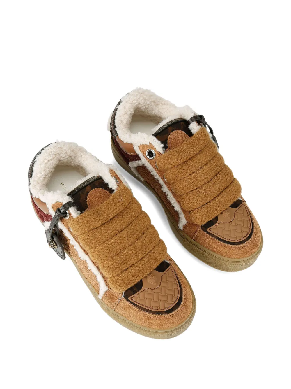 Kurt Geiger London Southbank tag sneakers - Bruin