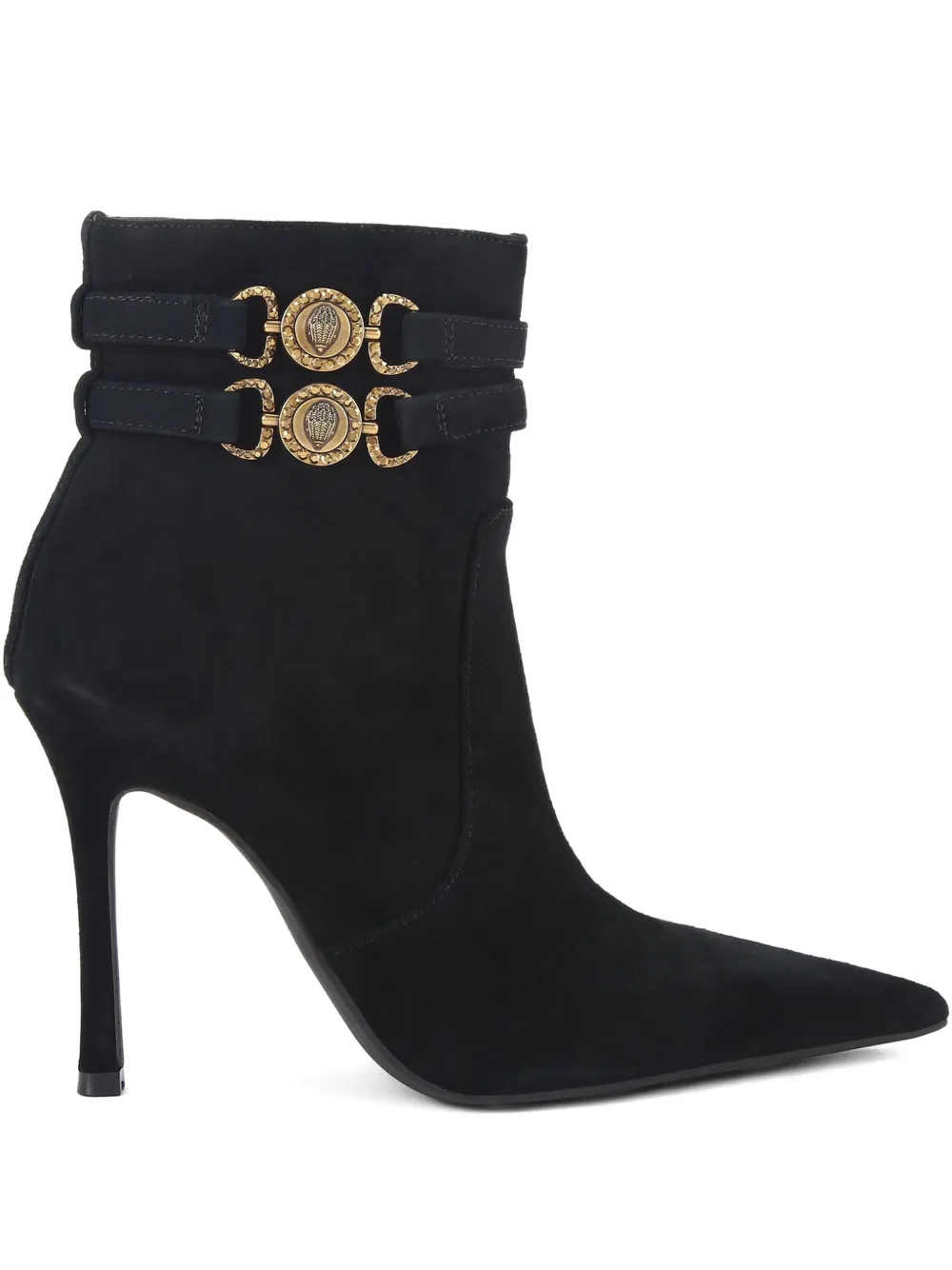 Kurt Geiger London 110mm Mansion horsebit strap boots - ブラック Kurt Geiger London 110mm Mansion horsebit strap boots - ブラック