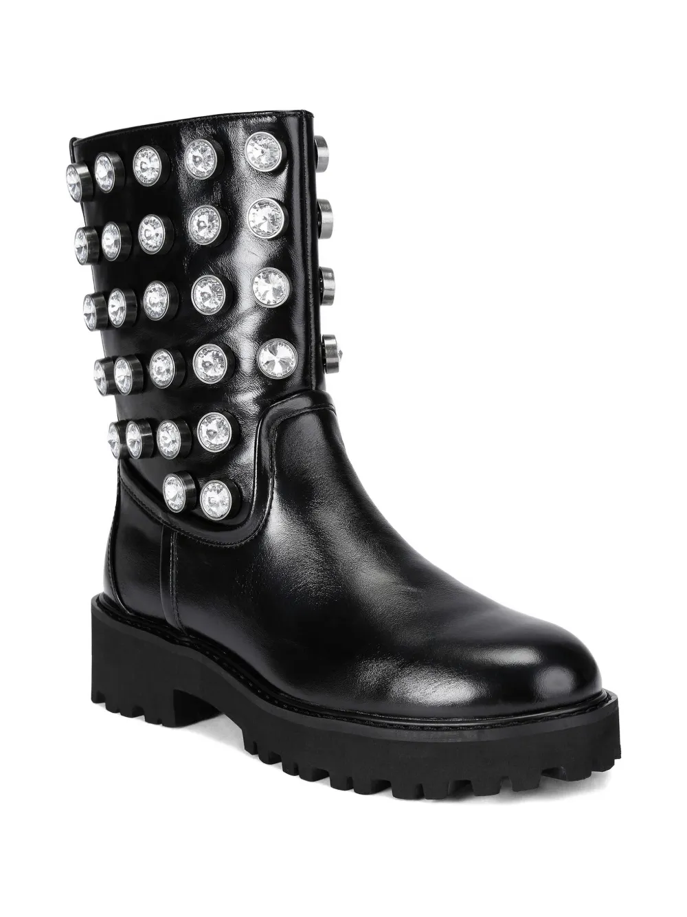 Kurt Geiger London Octavia stud ankle boots Zwart