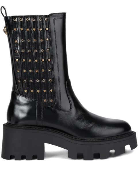 Kurt Geiger London heart stud Chelsea ankle boots