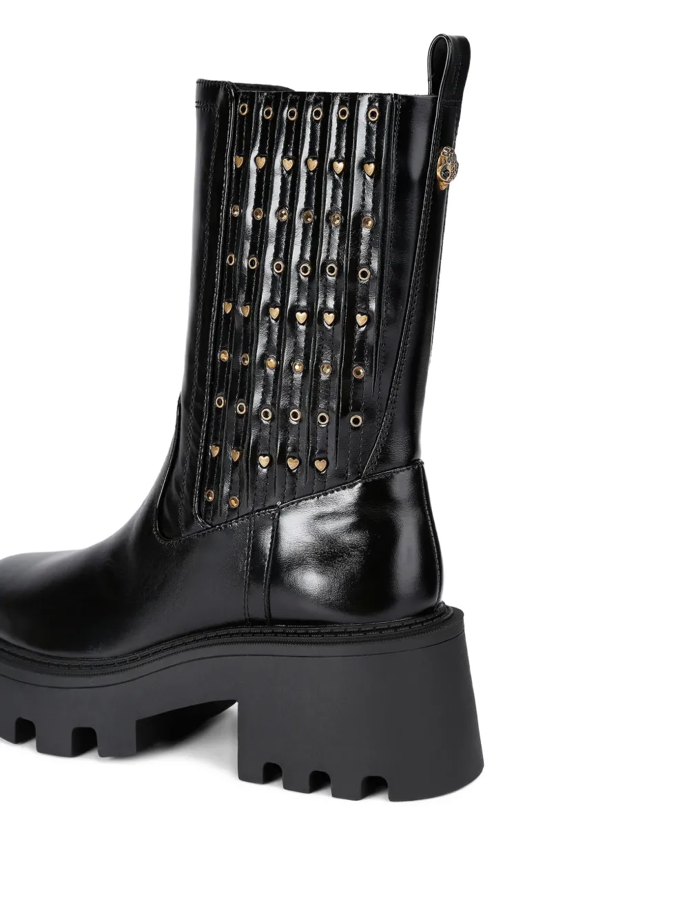 Kurt Geiger London Chelsea enkellaarzen met studs Zwart