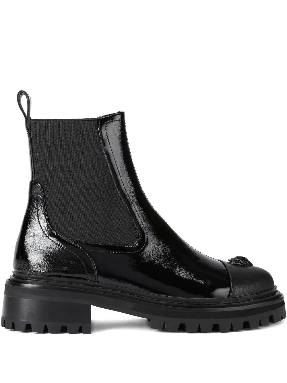 Kurt Geiger London Sloane eagle-head Chelsea boot - ブラック Kurt Geiger London Sloane eagle-head Chelsea boot - ブラック