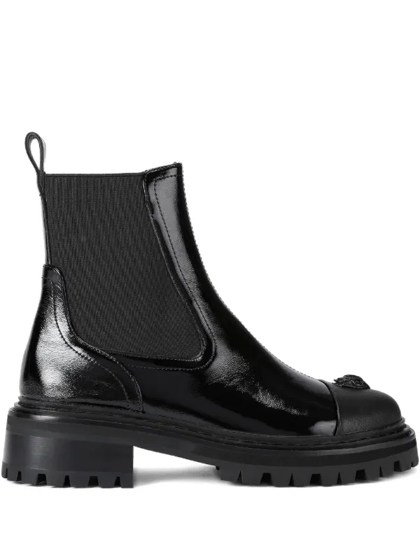 Kurt Geiger London Sloane eagle-head Chelsea Boots | Black  display picture 2