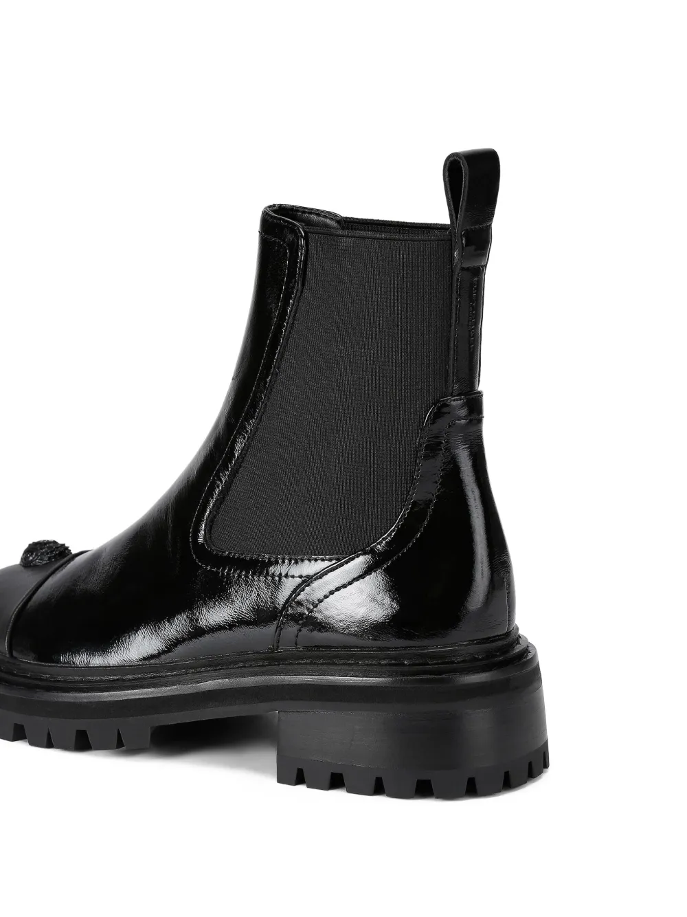 Kurt Geiger London Sloane Chelsea laarzen met adelaars-detail Zwart