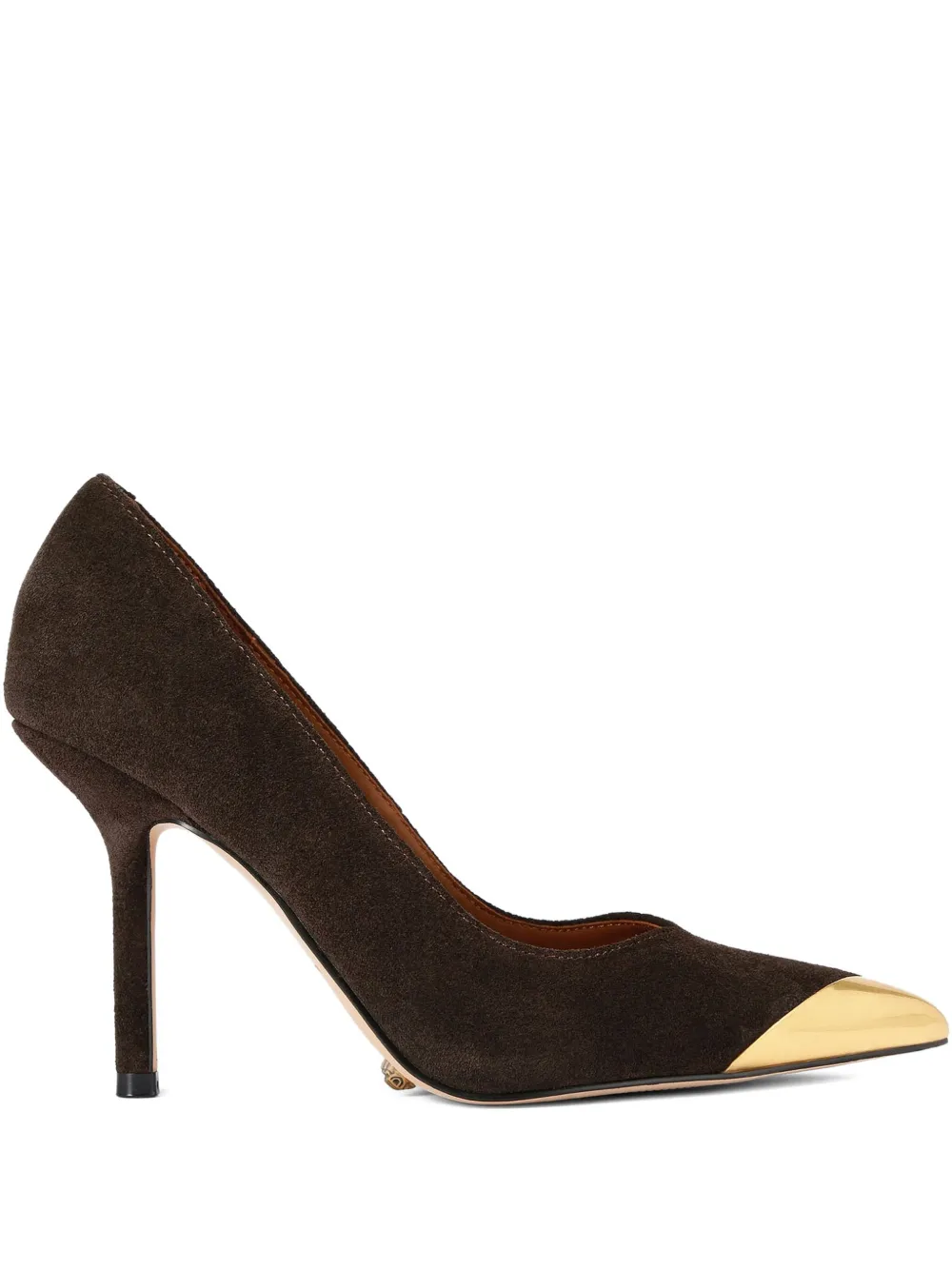 Kurt Geiger London 70 mm Regent Point Court pumps met hak Bruin