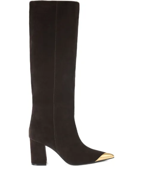 Kurt Geiger London 80mm Regent Cap pointed knee-high boots