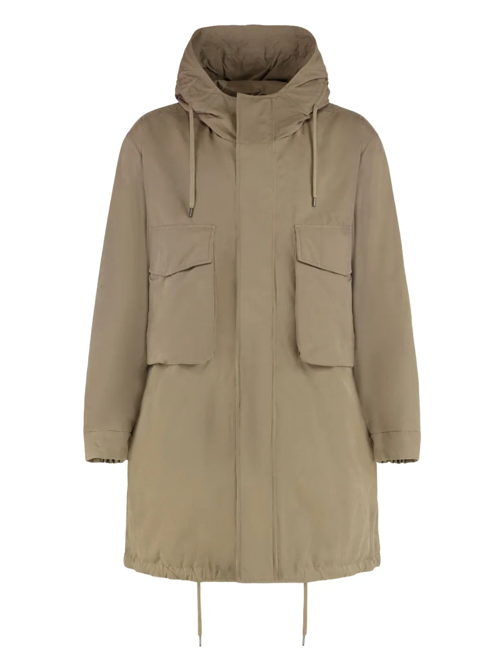 Herno drawstring-hood parka - ニュートラル Herno drawstring-hood parka - ニュートラル