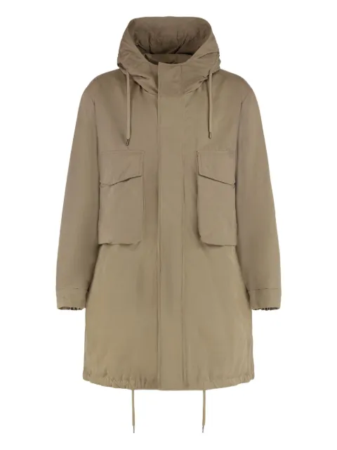 Herno drawstring-hood parka