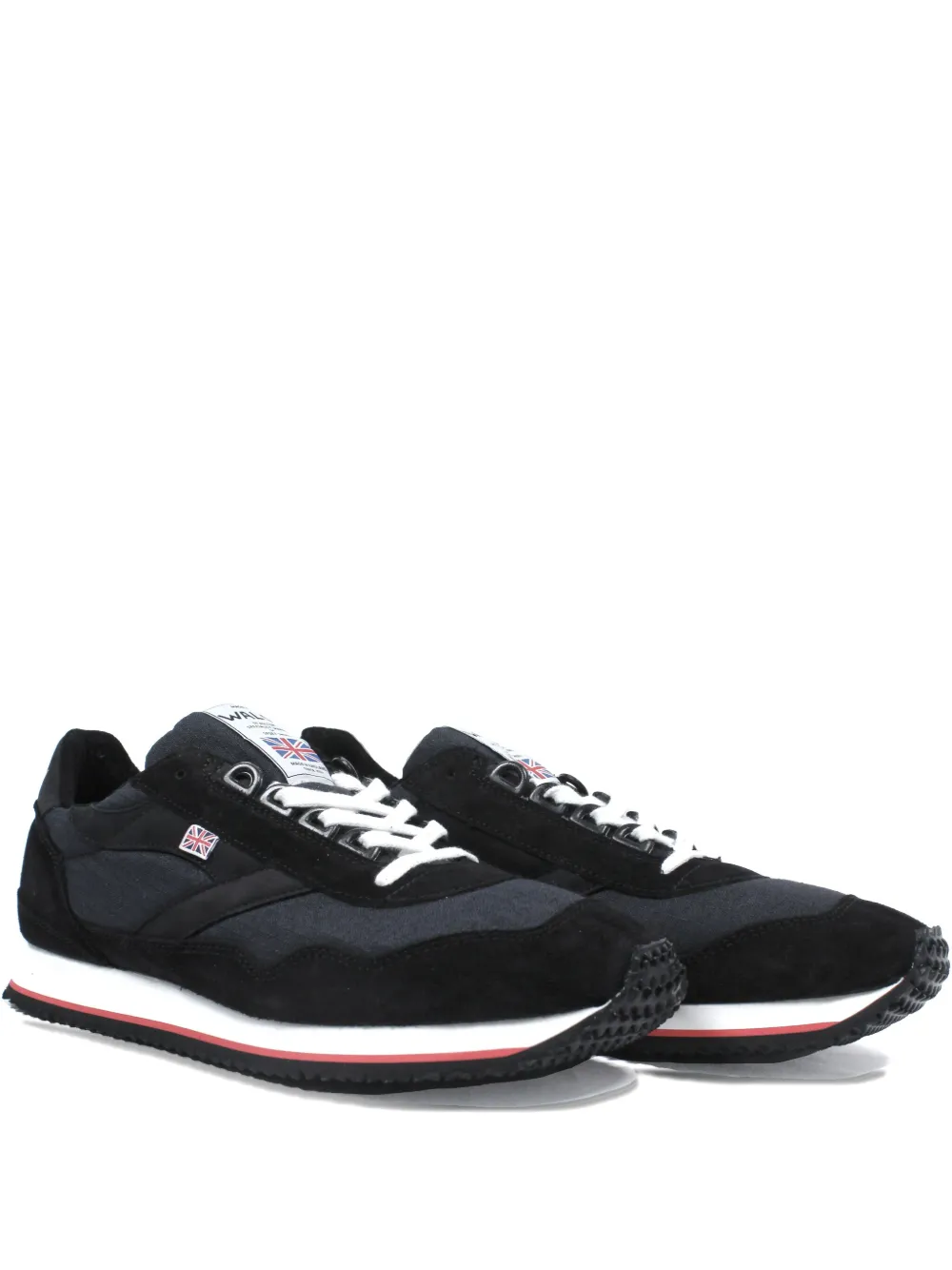 Walsh Ensign panelled sneakers Black