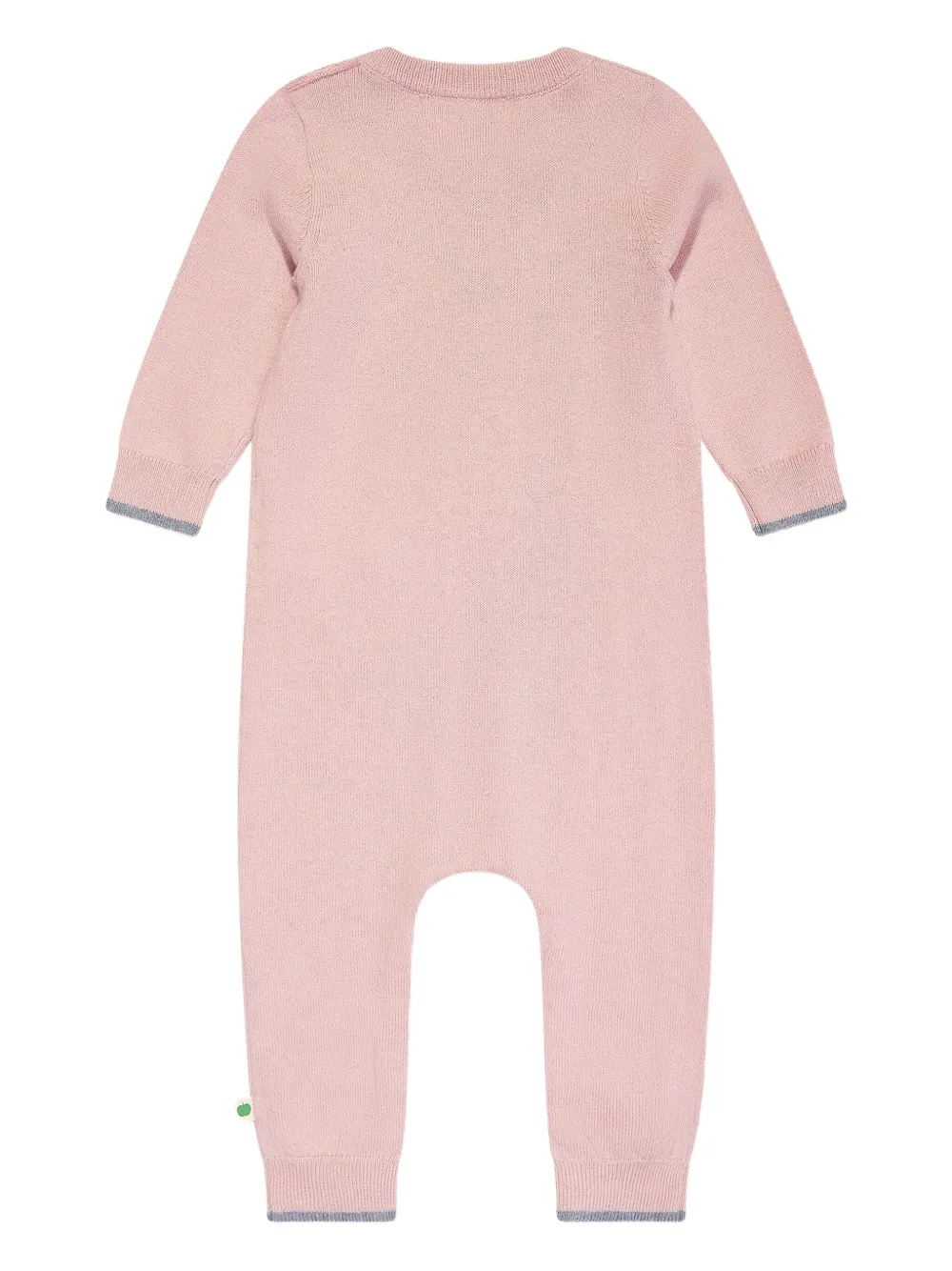 The Bonnie Mob Kids Sorrel mushroom-appliqué jumpsuit - Roze