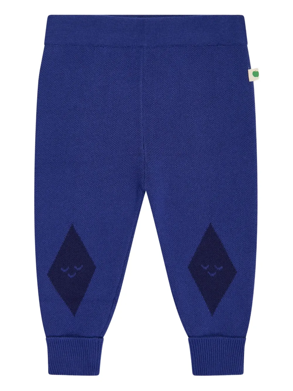 The Bonnie Mob Kids Fern knitted trousers - Blu