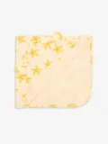 The Bonnie Mob Kids starfish-print blanket - Yellow
