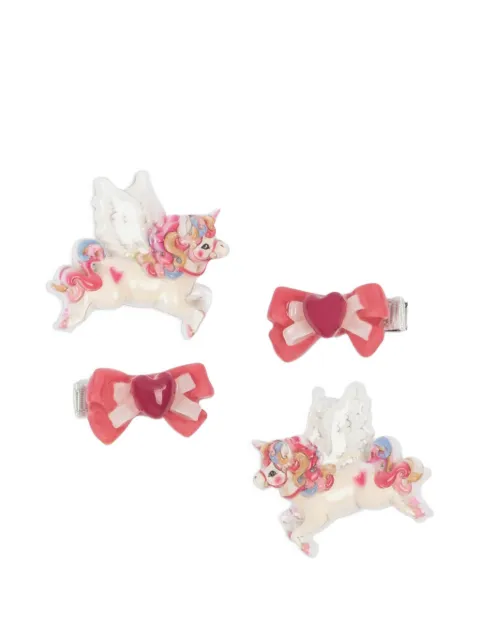 Konges Sløjd Unicorn Bow hair clip (pack of four)