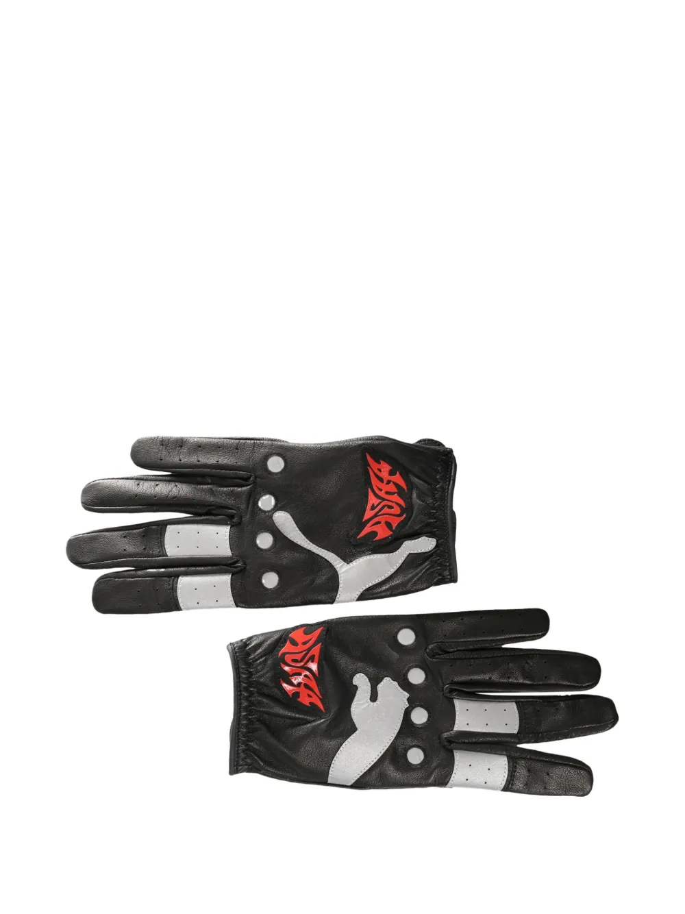 Puma X A$ap Rocky Logo Gloves In Black