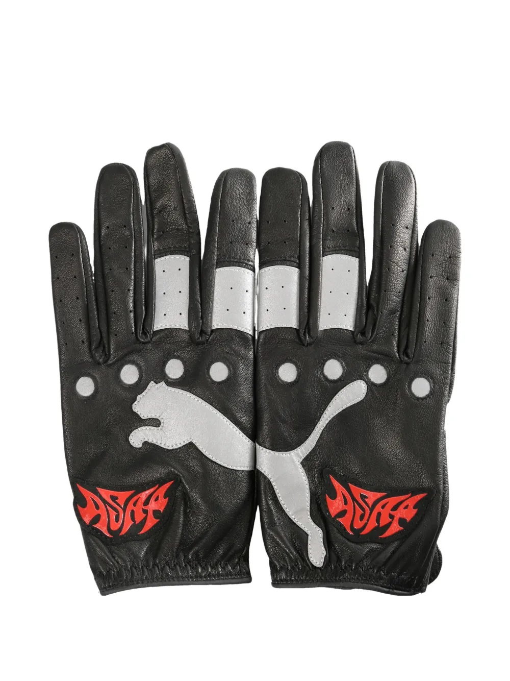 Puma X A$ap Rocky Logo Gloves In Black