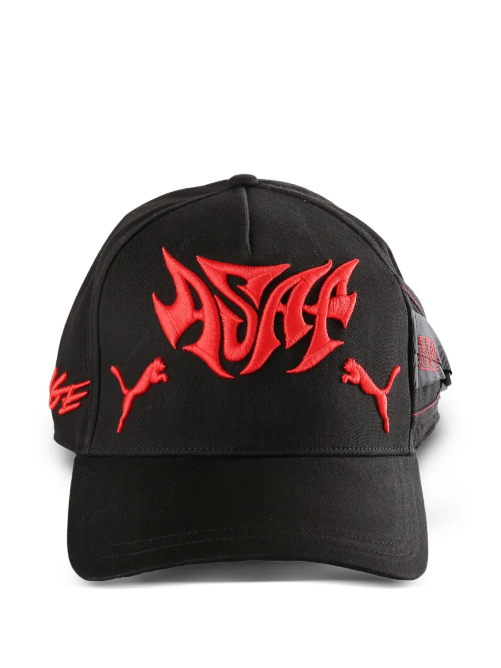 PUMA gorra de béisbol ROCKY bordada en colaboración con A$AP | negro | Image 1