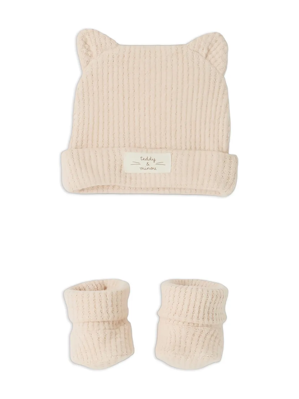 TEDDY & MINOU set tejido de gorro | neutro | Image 1