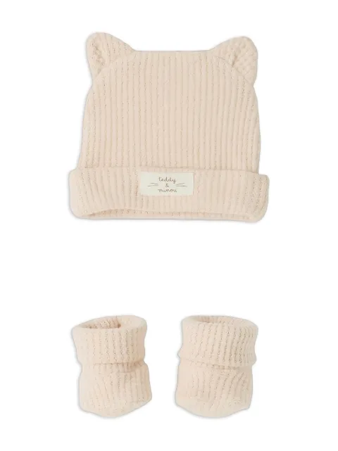TEDDY & MINOU set tejido de gorro