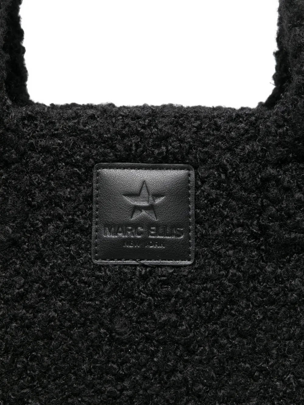 Marc Ellis Faux-fur Cross Body Bag In Black