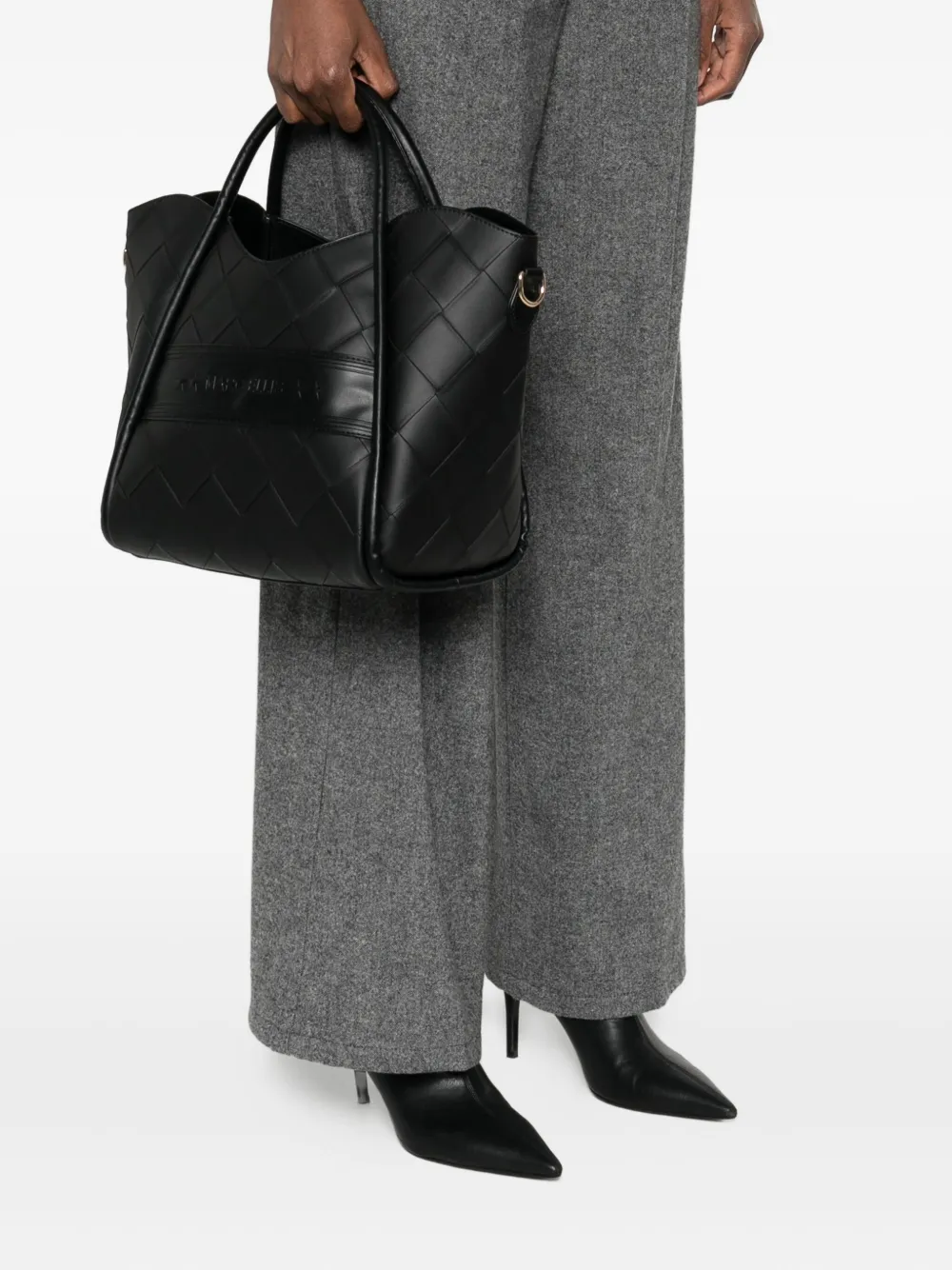 Marc Ellis Basket Tote Bag In Black
